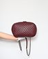 Medium Chevron Drawstring Bag, top view